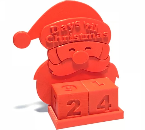 calendarios de navidad 3d