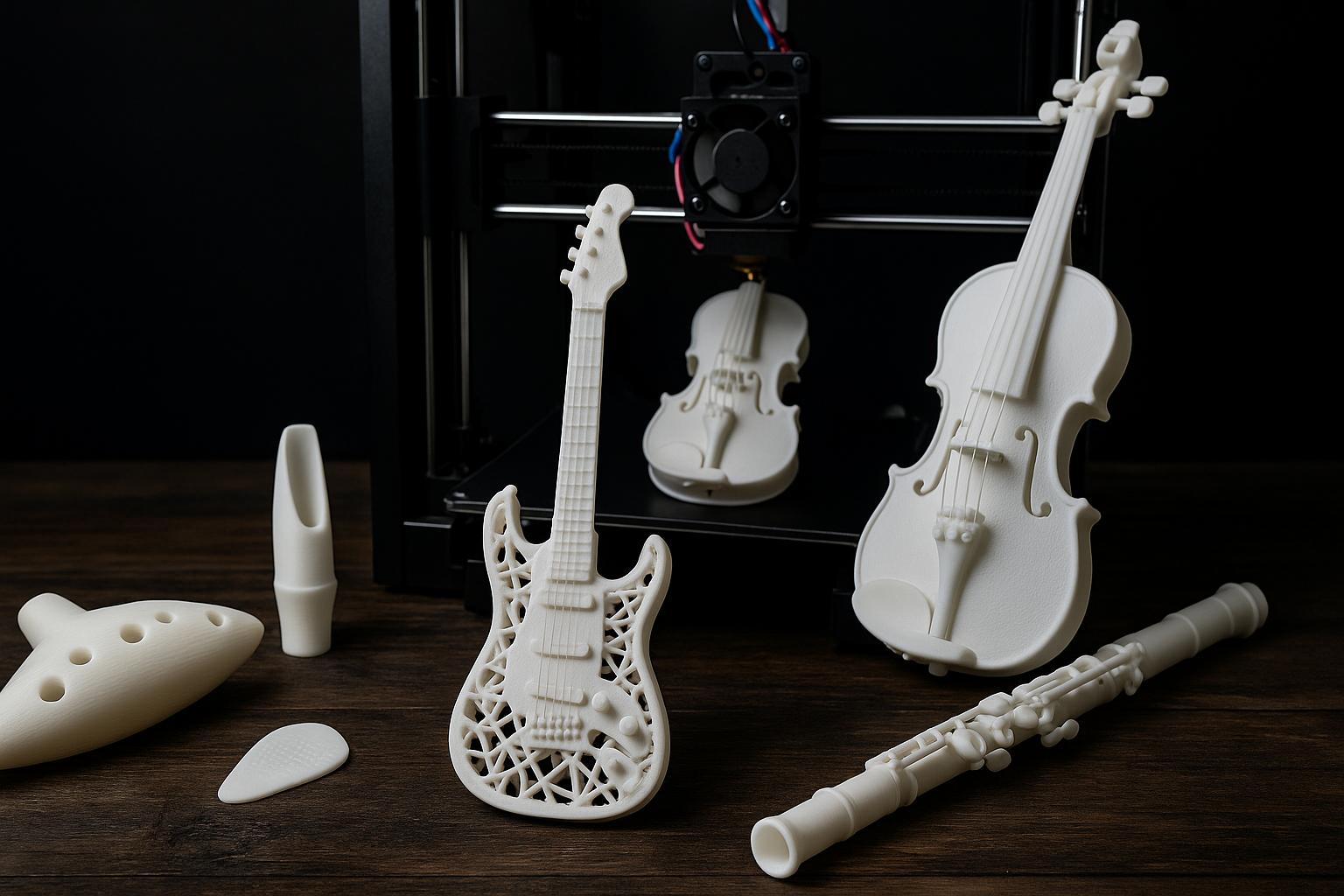 Aplicaciones de la impresión 3D en el mundo de la música