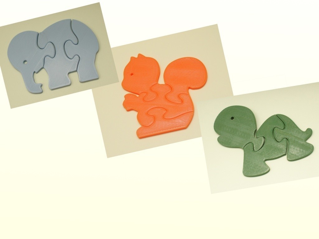Puzzle de animales para niños