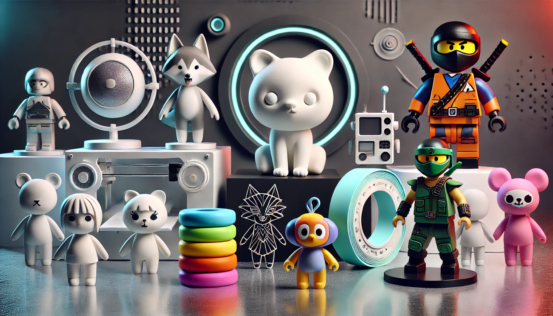 juguetes impresos en 3D