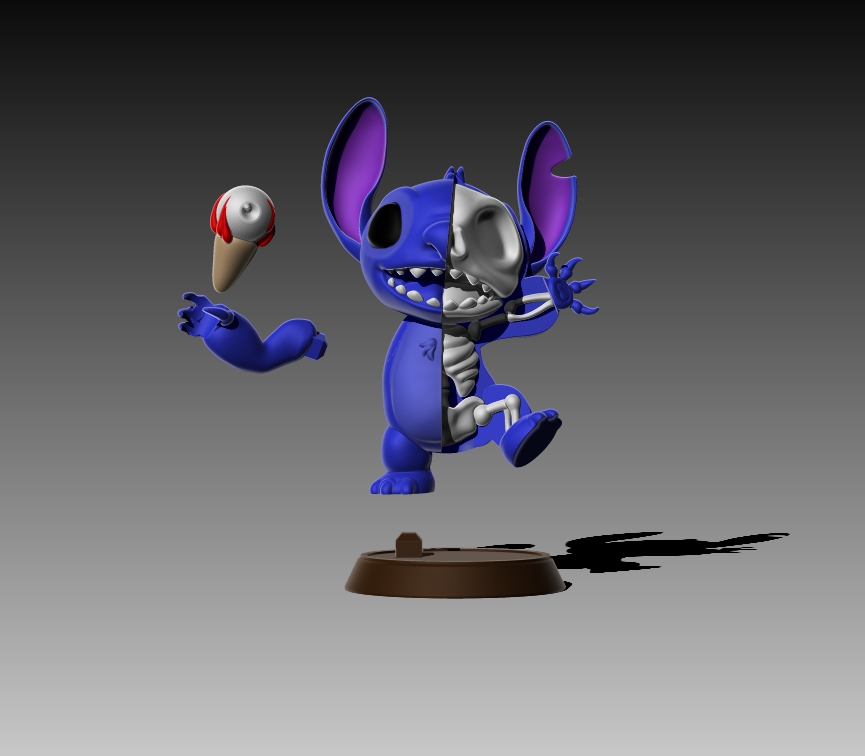 Stitch Halloween Modelo 3D