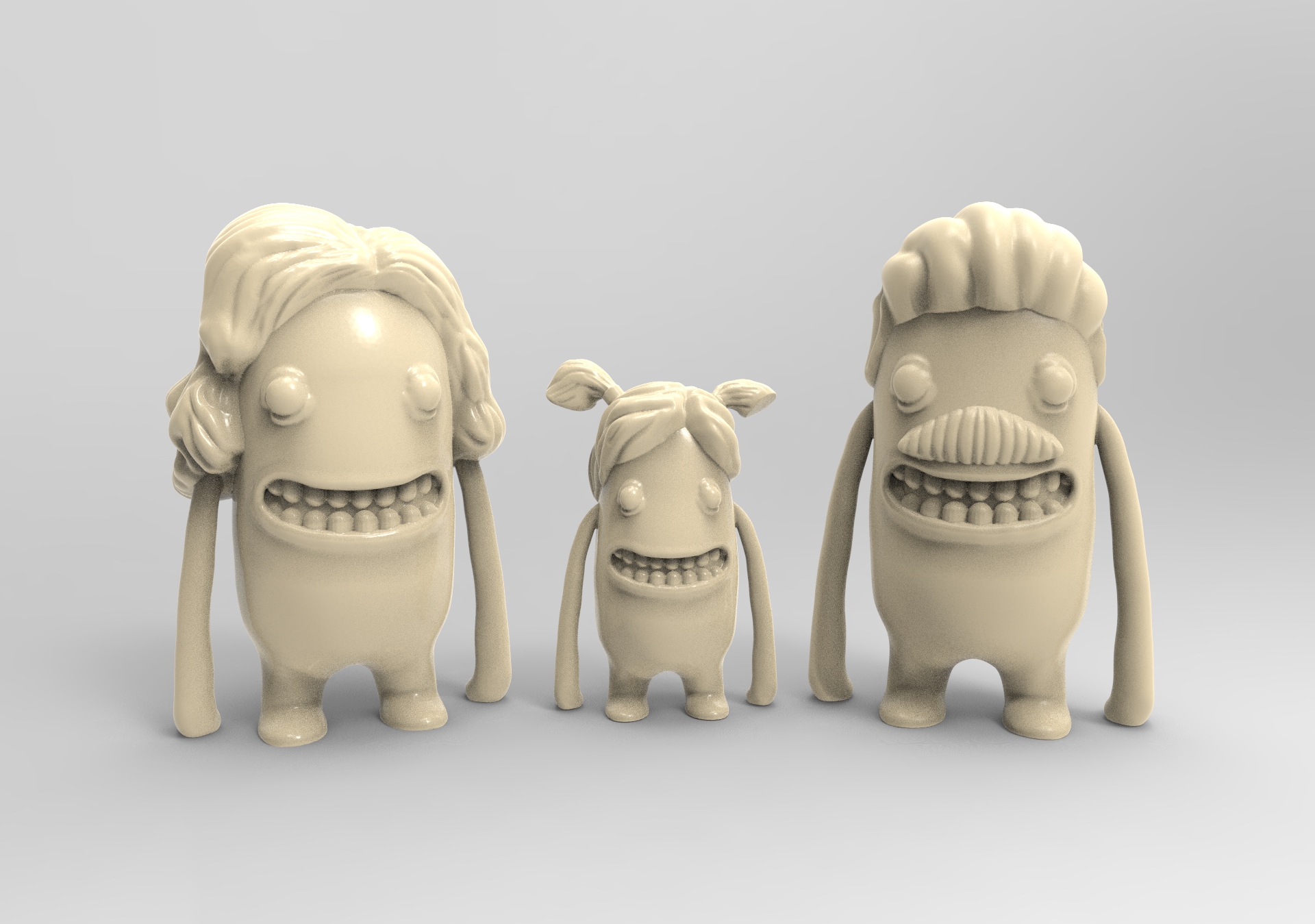 Familia Luchetti Modelo 3D