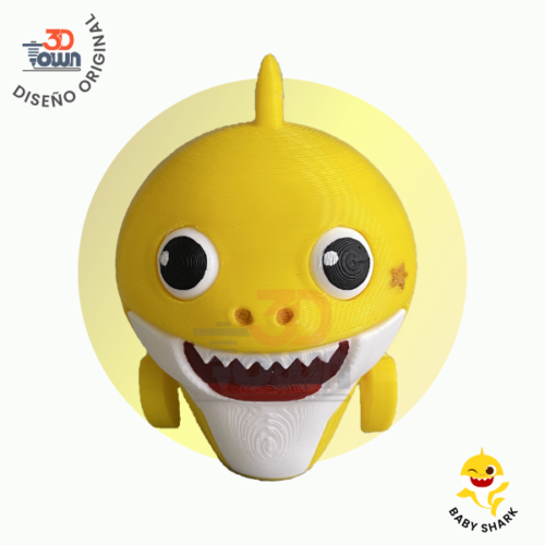 Figura de Baby Shark - Impresa en 3D