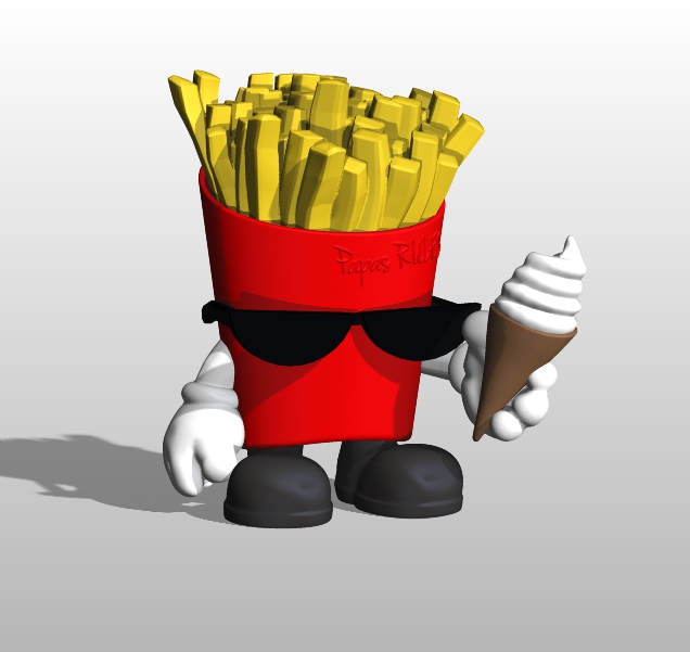 Papitas con personalidad