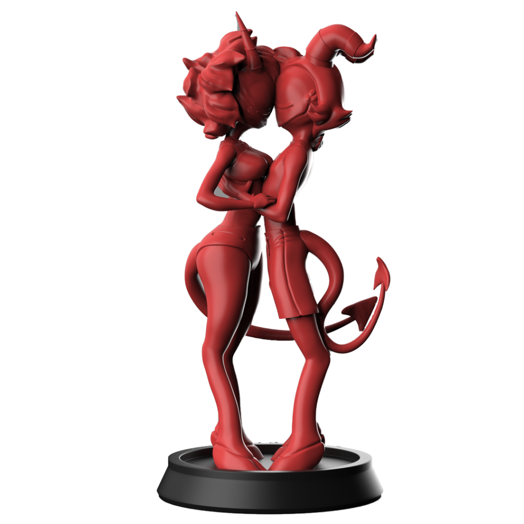 Modelado 3D PNG -PAREJA