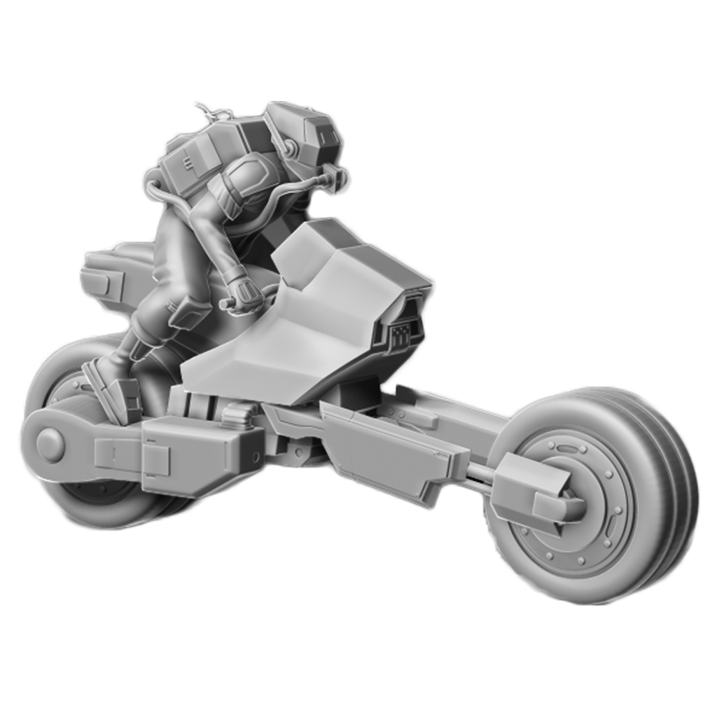 Modelado 3D PNG - MOTO