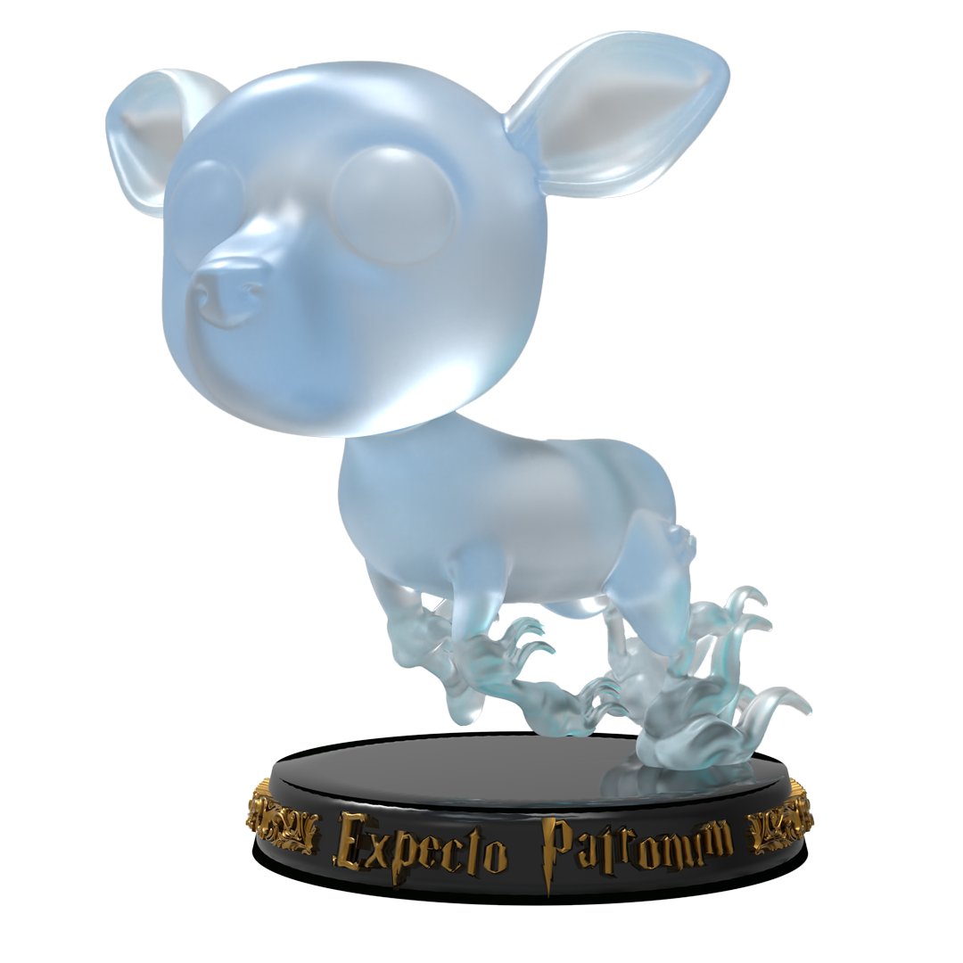 Modelado 3D PNG - PATRONUS CIERVA