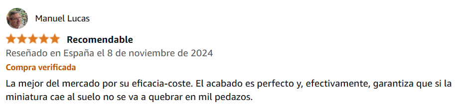 Resina ABS-Like de JAYO comentario