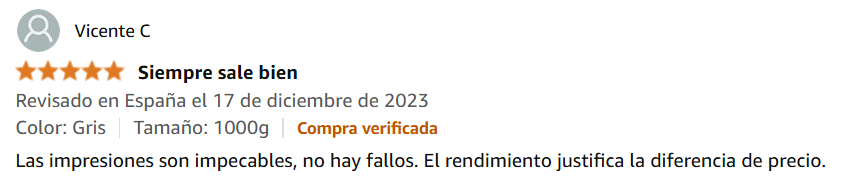 Resina rígida Conjure comentario