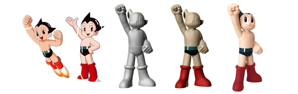 AstroBoy proceso modelado