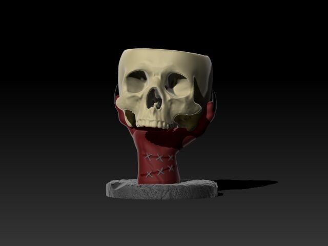Bowl de Calavera - Modelo