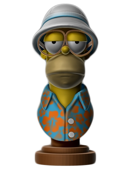 Homero - Modelo 3D