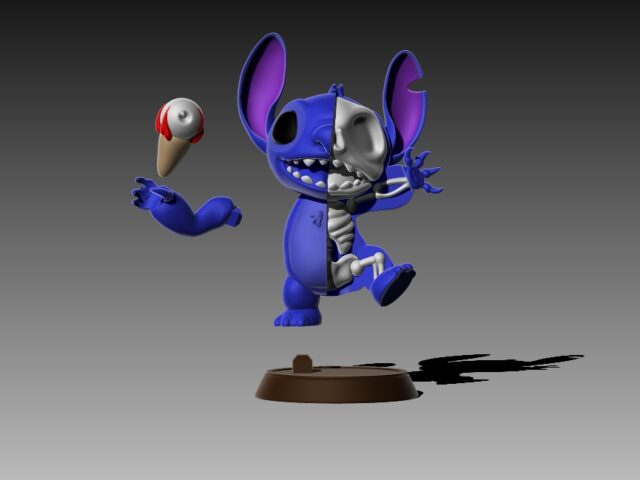 Stitch Halloween - Despiece