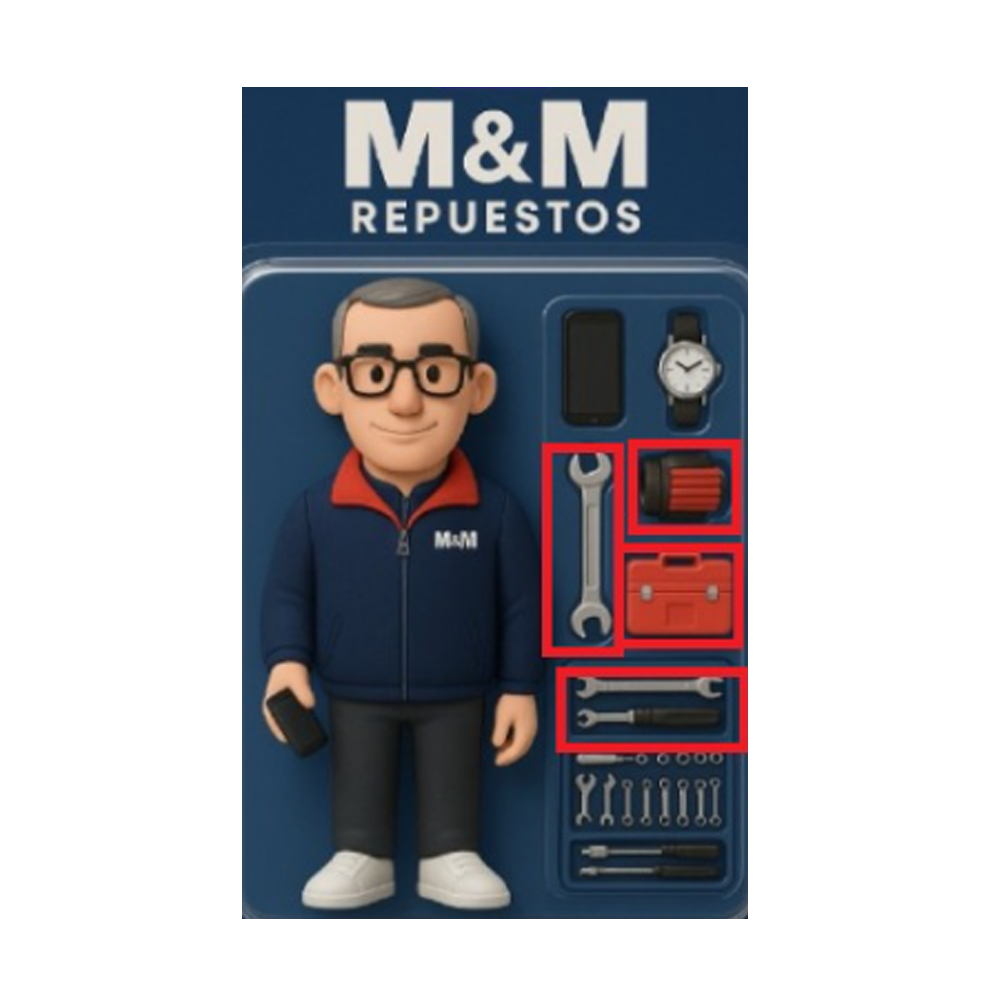 Hombre MyM - Referencia