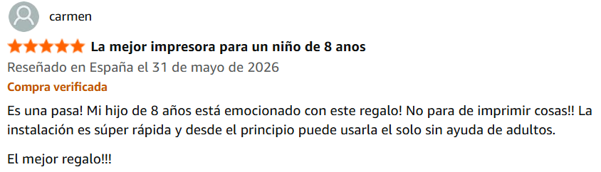 SainSmart Impresora 3D PrintyGo comentario