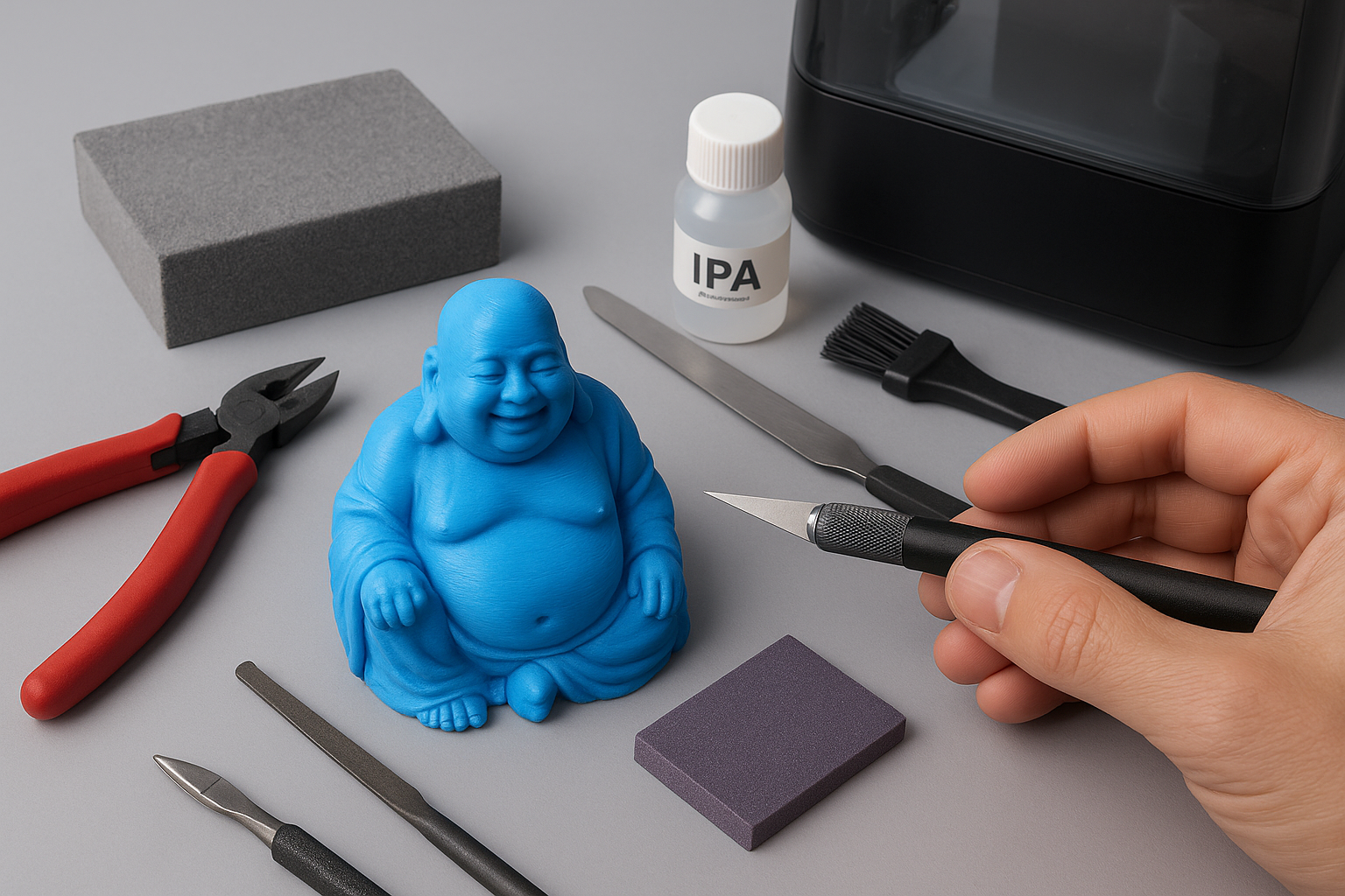 Mejores herramientas para postprocesado de impresiones 3D