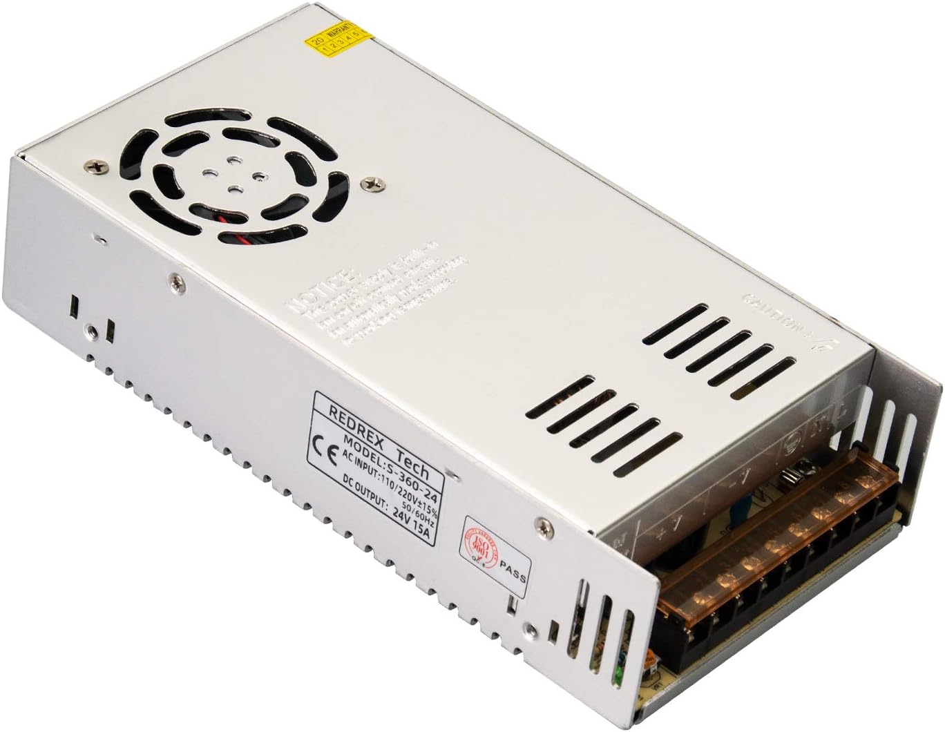 24V 15A Fuente de Alimentación