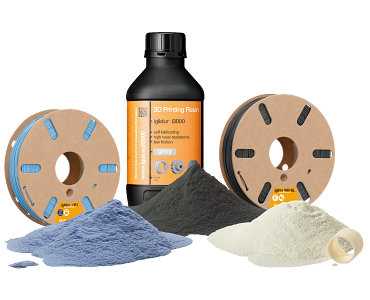 Materiales para una impresora 3D