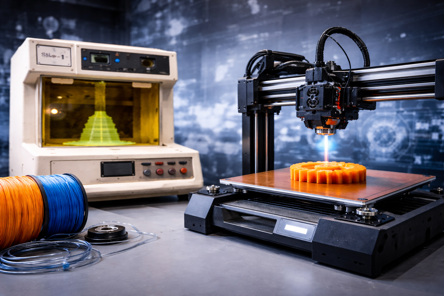 Historia de la impresión 3D