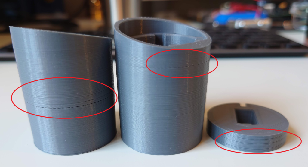 Huecos o capas irregulares