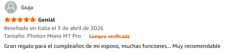 ANYCUBIC Photon Mono M7 Pro 14K comentario