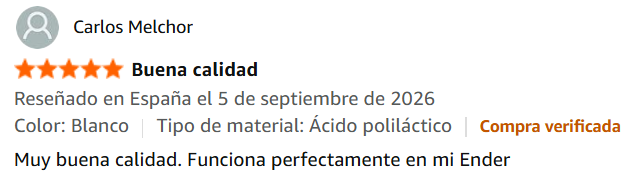 ANYCUBIC comentario