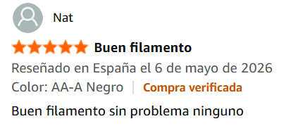 comentario creality