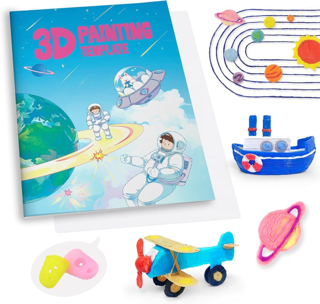 Las plantillas favoritas de los niños – 3D Painting Template