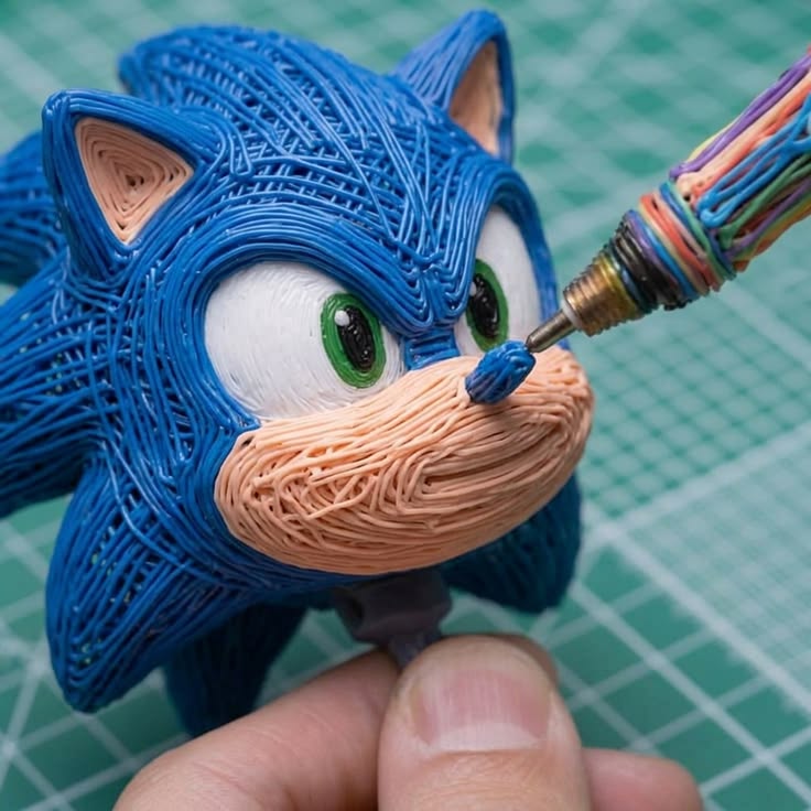 Personajes con lapiz 3D