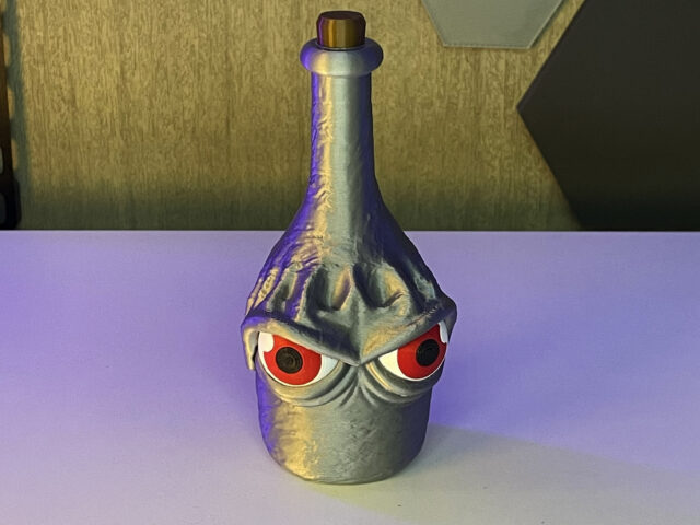 Angry bottle 1
