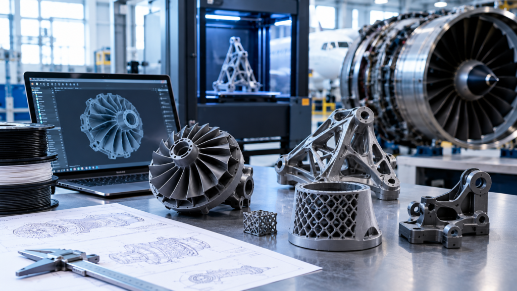 Impresión 3D en la industria aeroespacial