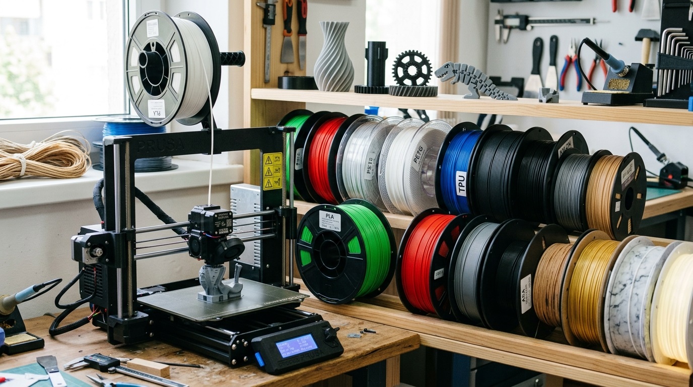 filamentos para impresora 3D