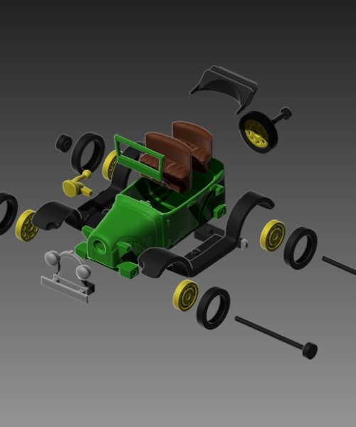 Auto bochinchero - Despiece 2