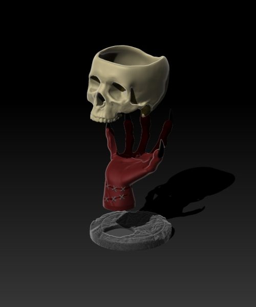 Bowl de Calavera - Partes