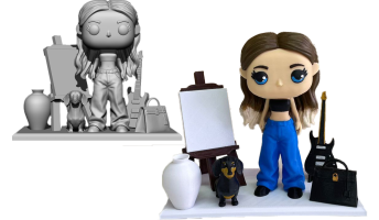 Chica cosas funko