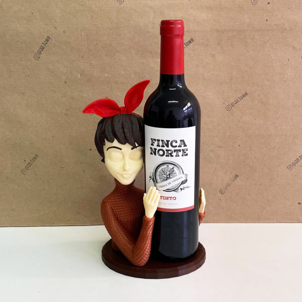 Chica vino - Impresion