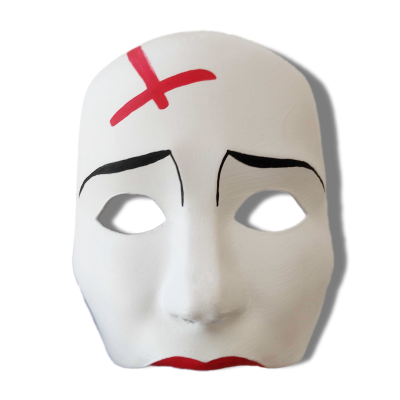 Cosplay mascara cruz