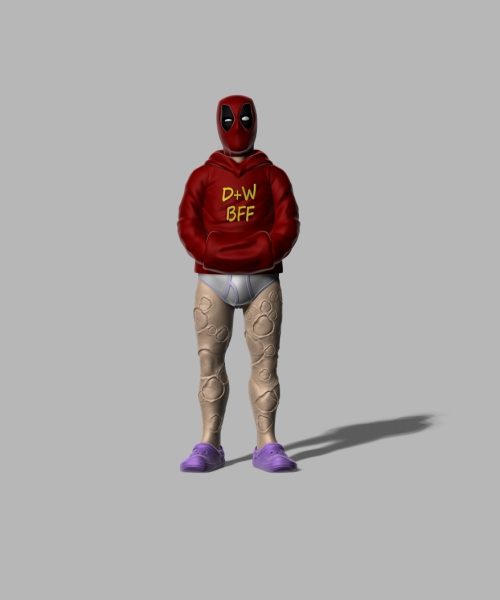 DEADPOOL URBAN VIBES - MODELO 1