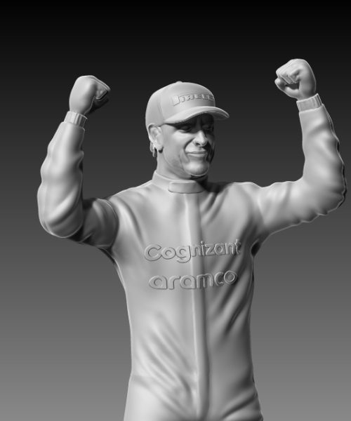 Fernando Alonso - Modelo rostro