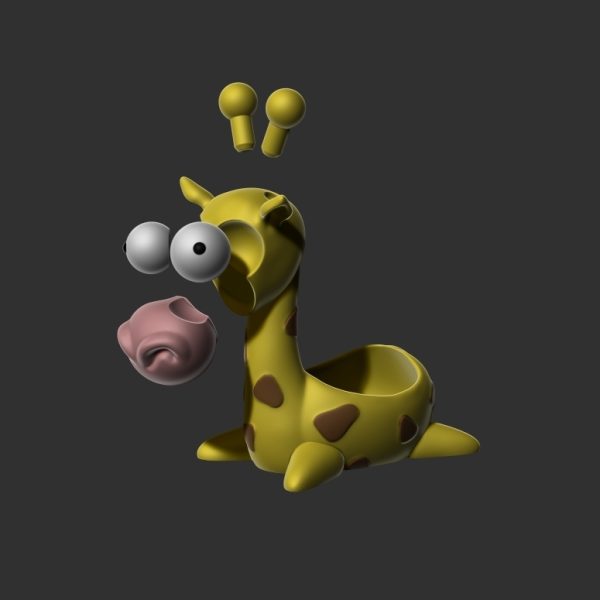 Maceta Jirafa - Despiece