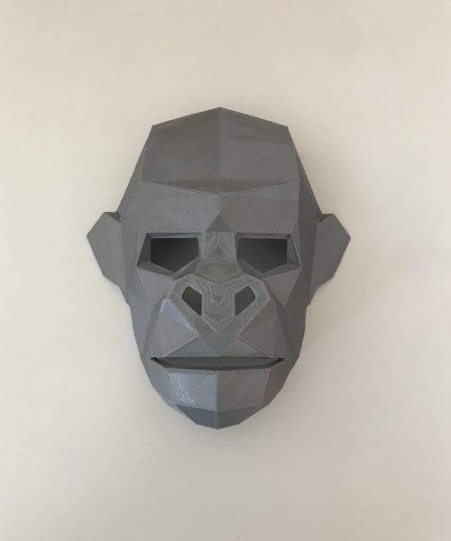 Mascara Gorila - Impresion