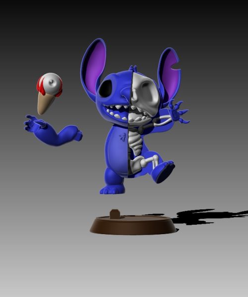 Stitch Halloween - Despiece