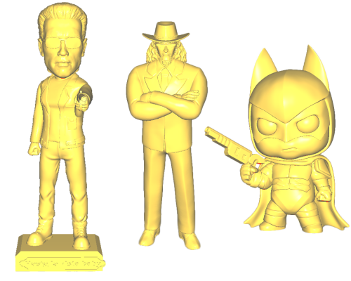 Creación de archivos.stl de personajes